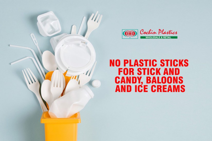 Plastic sticks used in balloons, candies, ice-cream to be prohibited by  January 1, 2022: Government - The Economic Times